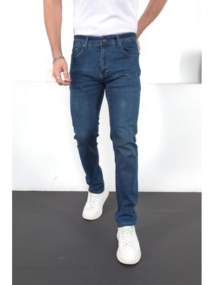 Enzim Jeans Erkek Likralı Denim Regular Fit Jeans