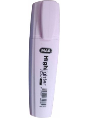 Mas Fosforlu Kalem 6422 Pastel Mor