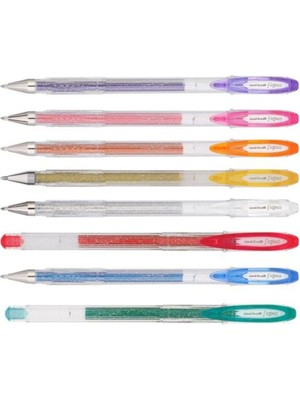 Uni-Ball Signo Sparkling 1.0 Jel Kalem Set 5'li