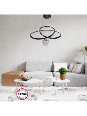 Supply Home Modern Witchers 3 Renkli Sarkıt LED Beyaz Power Ledli Salon Mutfak Oda Hol Ledli Avize