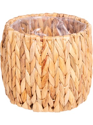 Herdekora Hasır Örgü Sepet Naturel 18X20 Cm.