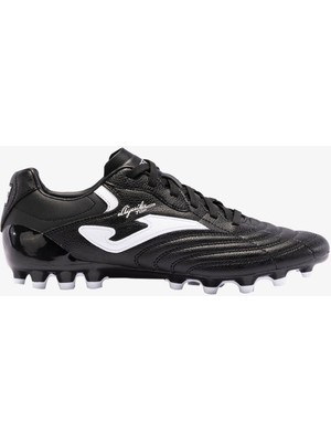 Joma Aguıla Cup 2401 Negro Blanco Artıfıcıal Grass Erkek Siyah Krampon (Çim Zemin) ACUS2401AG