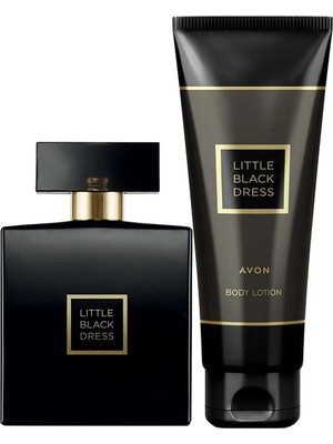 Avon Little Black Dress Kadın EDT Parfüm 50 ml + Vücut Losyonu 125 ml Set – Çiçeksi Koku ve Şık Hediyelik Ambalaj