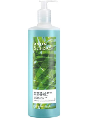 Avon Senses Nemlendirici Duş Jeli Su Meyveleri ve Musk Kokusu 720 ml Tüm Cilt Tipleri İçin