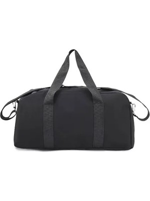 Woys Bags Orijinal Unisex 2 Bölmeli Önü Fermuarlı Uzun Askılı Geniş Hacimli Seyahat Gym Fitness Spor Çantası