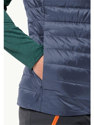 Jack Wolfskin Pilvi Down Vest Erkek Yelek 1207711-1292 Evening Sky