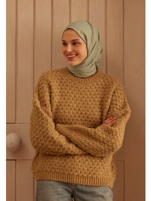 Fresh Cozy Cotton Şal Mint