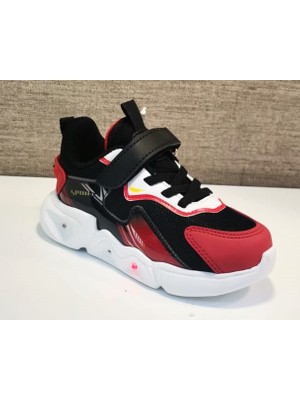 Cool Ruby Çocuk Işıklı Spor Ayakkabı Kırmızı