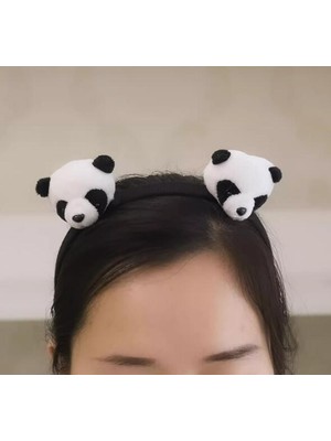 XYXHBTS Panda Saç Klipsi Chengdu Base Turizm Hatıra Yaratıcı Çocuk Kız Kardeş Saç Aksesuarları Peluş Oyuncak Kız (Yurt Dışından)