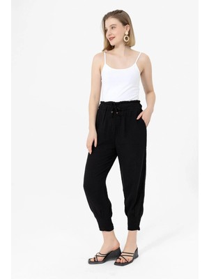 Kurular Tekstil Müslin Özel Paça Pantolon
