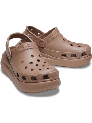 Crocs Classic Crush Clog Kadın Terlik 207521-2Q9 Latte