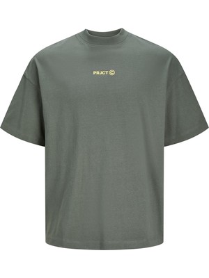 Jack & Jones Core Jcoprjct Pamuklu Loose Fit T Shirt Erkek T Shirt 12250713