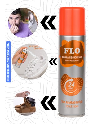 FLO Ayakkabı Deodorantı/Ayakkabı Bakım/Kötü Koku Giderici/Sneaker Deodorantı