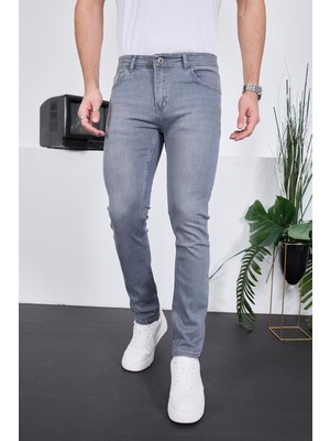 Enzim Jeans Erkek Likralı Denim Skinny Fit Süper Dar Jeans