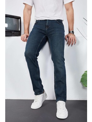 Enzim Jeans Erkek Likralı Denim Regular Fit Jeans