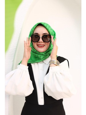 Silk Home Twill Ipek Eşarp - 11393-36 Benetton