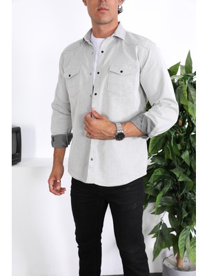 Enzim Jeans Erkek Kot Gömlek