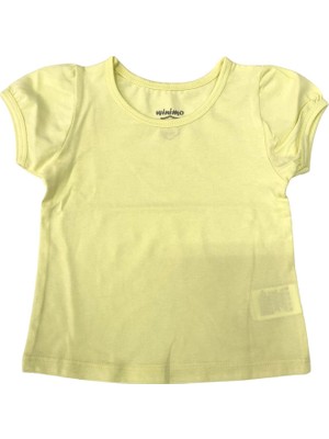 Winimo T-Shirt Basic Açık Sarı