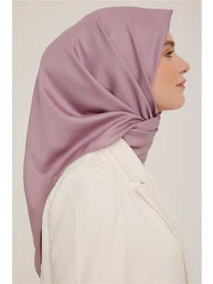 Armine Düz Twill Eşarp - Soft Leylak 781
