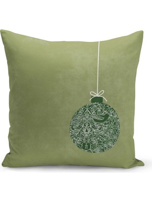 Bertille Home Yılbaşı Serisi Çift Tarafı Dijital Baskılı Kırlent Kılıfı (Christmas Noel Cushion Cover)