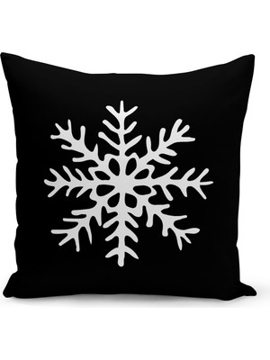 Bertille Home Yılbaşı Serisi Çift Tarafı Dijital Baskılı Kırlent Kılıfı (Christmas Noel Cushion Cover)