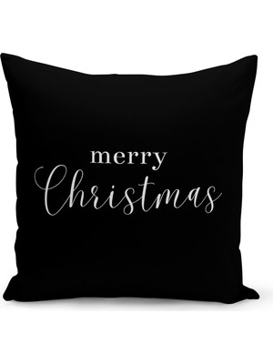 Bertille Home Yılbaşı Serisi Çift Tarafı Dijital Baskılı Kırlent Kılıfı (Christmas Noel Cushion Cover)