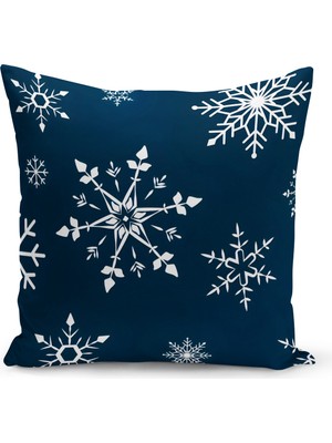 Bertille Home Yılbaşı Serisi Çift Tarafı Dijital Baskılı Kırlent Kılıfı (Christmas Noel Cushion Cover)