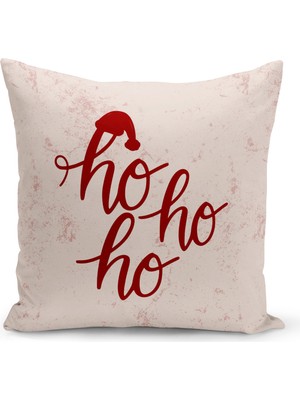 Bertille Home Yılbaşı Serisi Çift Tarafı Dijital Baskılı Kırlent Kılıfı (Christmas Noel Cushion Cover)