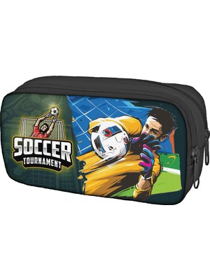 Skaer Apex Çift Gözlü Baskılı Kalem Kutusu