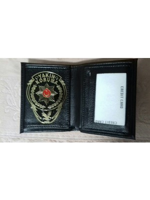 Aldatmaz Vip Koruma Rozetli Cüzdanı,+1rozet Al-Sıvıle Satılmaz-Sadece Yakın Koruma Personelı Satın Alabılır.