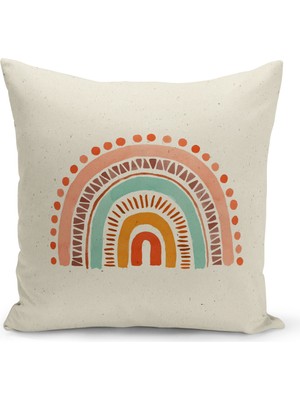 Bertille Home Çocuk Bebek Serisi Çift Tarafı Dijital Baskılı Kırlent Kılıfı (Kids Children Cushion Cover)