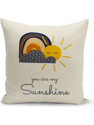 Bertille Home Çocuk Bebek Serisi Çift Tarafı Dijital Baskılı Kırlent Kılıfı (Kids Children Cushion Cover)