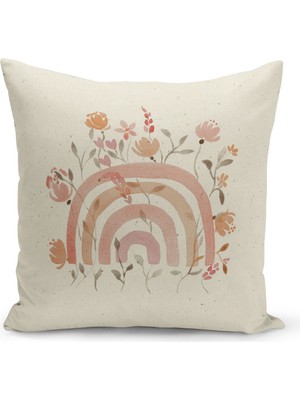 Bertille Home Çocuk Bebek Serisi Çift Tarafı Dijital Baskılı Kırlent Kılıfı (Kids Children Cushion Cover)