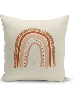 Bertille Home Çocuk Bebek Serisi Çift Tarafı Dijital Baskılı Kırlent Kılıfı (Kids Children Cushion Cover)