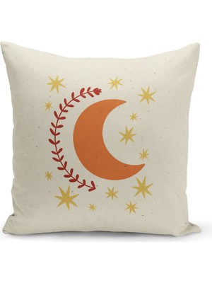 Bertille Home Çocuk Bebek Serisi Çift Tarafı Dijital Baskılı Kırlent Kılıfı (Kids Children Cushion Cover)