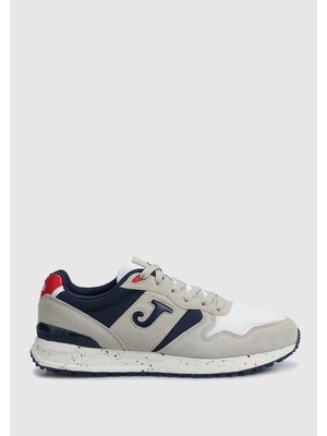 C.200 Men 2402 Blanco Beıge Marıno Granate Erkek Beyaz Sneaker C200S2402