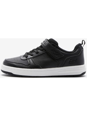 Skechers Smooth Street Büyük Erkek Çocuk Siyah Spor Ayakkabı 405632L Bkw