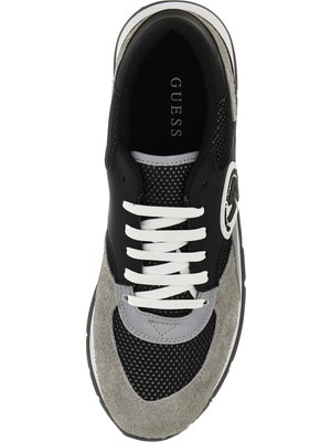 Guess Siyah - Gri - Beyaz Erkek Sneaker Fano