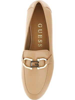 Guess Ten Deri Kadın Loafer FLJISALEA14NATU