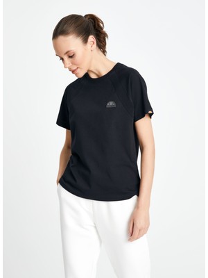 Ellesse Siyah Bisiklet Yaka Kadın T-Shirt EF149-BK