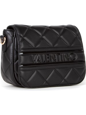 Valentino Siyah Kadın 7X21,5X16 cm Çapraz Çanta VBS51O09550