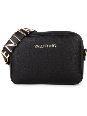 Valentino Siyah Kadın 6X23X16 cm Çapraz Çanta VBS5A809550