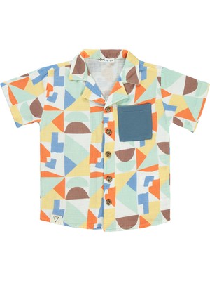 Civil Boys Erkek Çocuk Gömlek 6-9 Yaş Indigo