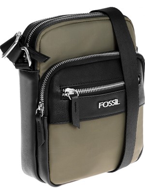 Fossil Haki 22X19X6 cm Erkek Çapraz Çanta 01FS2053