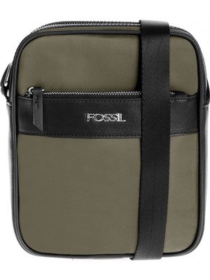 Fossil Haki 21X25X7 cm Erkek Çapraz Çanta 01FS2052