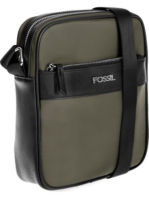 Fossil Haki 21X25X7 cm Erkek Çapraz Çanta 01FS2052