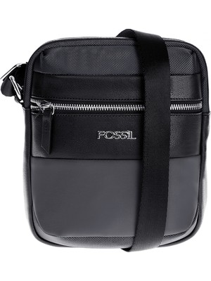 Fossil Siyah 19X22X10 cm Erkek Çapraz Çanta 01FS2051