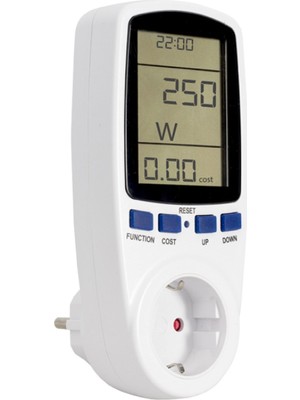 Galaxy Dijital Watt Metre Ölçüm Cihazı 230V 3680W Max 16A