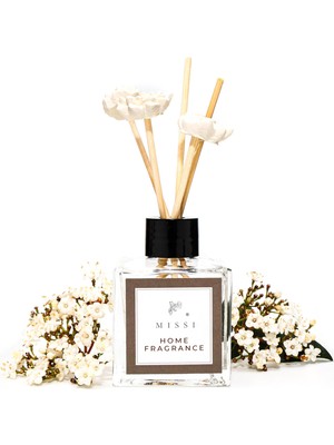 50 cc Çiçek Bambu Çubuklu White Jasmine Oda Kokusu