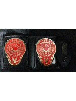 Aldatmaz Yakın Koruma Cüzdanı,kemer Rozeti,+1cüzdan Rozeti Al.sadece Yakın Koruma Pers. Alabilir